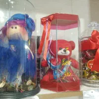 عروسک خرسی شکلات