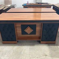میز مدیریت طوسی بتن|دفتر کار|رشت, کوی عرفان|دیوار