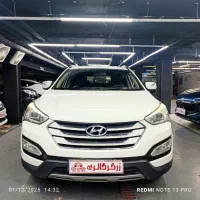 سانتافه2014.بدون رنگ.کم کارواقعی|خودرو سواری و وانت|تهران, درختی|دیوار