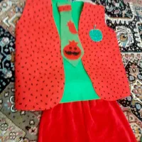 لباس یلدا مناسب ۱ تا ۳ سال کاملا سالم ونو باکراوات