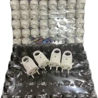 دوشاخه برق مربع چهارگوش و انگشتی دسته دار ارت دار|سایر لوازم برقی|تبریز, |دیوار