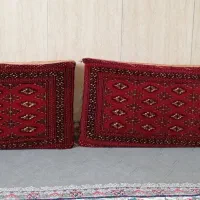 ی جفت پشتی ترکمنی دستباف|پشتی|مشهد, پورسینا|دیوار