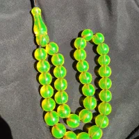 تسبیح گری فسفری سندلوس در حد کهنه آلمان|جواهرات|کرمانشاه, |دیوار