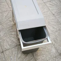 سطل زباله ریلی داخل کابینتی