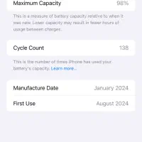 اپل iPhone 15 Pro Max با حافظهٔ ۲۵۶ گیگابایت|موبایل|کرج, باغستان|دیوار