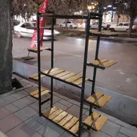 قفسه کف چوبی روس اتصالی (رگال) کد101|کتابخانه، شلف، قفسه‌های دیواری|ارومیه, |دیوار