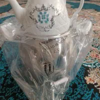 کتری ۵ لیتری شیر دار همراه قوری ۱ لیتری نو|قوری، کتری، قهوهساز دستی|رشت, پل تالشان|دیوار