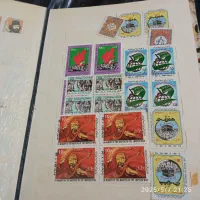 آلبوم تمبر قدیمی|کلکسیون سکه، تمبر، اسکناس|فلاورجان, |دیوار