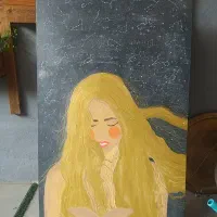 نقاشی آکرلیک هنر دست