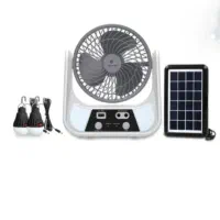 خنک کننده خورشیدی و شارژی، پنکه، چراغ، پاوربانک