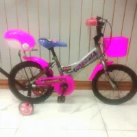 دوچرخه ۱۶ دخترانه تمیز سالم سالم بدونه هیچ عیبی|دوچرخه، اسکیت، اسکوتر|قم, شاه ابراهیم|دیوار