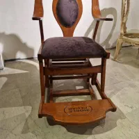 صندلی منبت اثر هنری