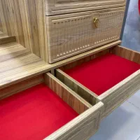 ست میز آرایش آینه چراغدار  صندلی