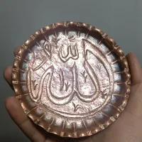 تابلو قلمزنی/سماور زغالی ۲۰لیتری ظرف مسی|کلکسیون اشیاء عتیقه|بیرجند, |دیوار