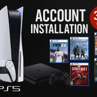 نصب بازی پلی استیشن تحویل نصف روز