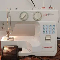 چرخ خیاطی وگلدوزی با ۲۳ مدل دوخت