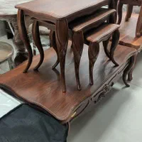 میز جلو مبلی و عسلی ۴ تکه مدل پیچک|جاکفشی، کمد، دراور|الوند, |دیوار