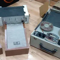 ریل سیستم صوتی .آمپیلی فایر .بلندگوی قدیمی vintage|سیستم صوتی خانگی|تهران, مجیدیه|دیوار
