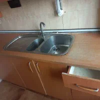 ست کامل کابینت و هود و سینک ظرفشویی با شیرآلات|مصالح و تجهیزات ساختمان|تهران, سردارجنگل|دیوار