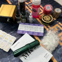 پکیج کامل تتو دستگاهmk-II پاور کارتریج سالم کم کار