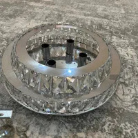 لوستر سقفی ریموت دار عرض ۴۰ نور قابل تنظیم|لوستر و چراغ آویز|اندیشه, شهرک مریم|دیوار