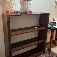 کتابخانه تمام چوب