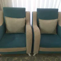 مبلمان خوش رنگ 8نفره|مبلمان خانگی و میز عسلی|سبزوار, شهدا|دیوار