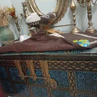 صندوقچه چوبی روکش فلزی|صنایع دستی و سایر لوازم تزئینی|فردیس, ثابتی|دیوار