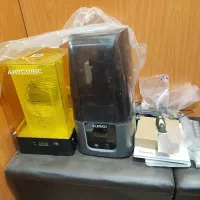 پرینتر رزینی  elegoo به همراه دستگاه واش اند کیور