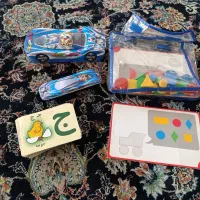 مقداری وسایل بچه|اسباب‌بازی بچه|نهاوند, |دیوار