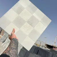 موزاییک بتن پلیمری طرح شطرنجی