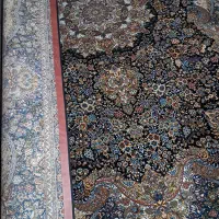یک جفت فرش۶متری و۱عدد کناره۳متری سورمه ای جهیزیه|فرش|تهران, فلاح|دیوار