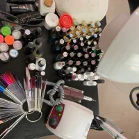 وسایل کاشت ناخن|آرایشگاه و سالنهای زیبایی|کرمانشاه, |دیوار