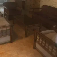 مبلمان ۷ نفره چوب راش و پارچه ترک دو رنگ شیک|مبلمان خانگی و میز عسلی|تهران, آرژانتین|دیوار