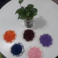 بافت ظرف شور رنگارنگ