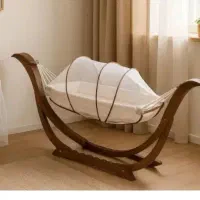 گهواره به سبک قدیم زیبا و پرکاربرد% سیسمونی اقساطی