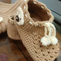 بافتنیهای دست باف با قلاب|کفش و لباس بچه|مهریز, |دیوار