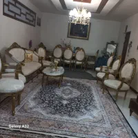 مبلمان استیل ۹ نفره بامیز غذاخوری ۸ نفره درحدنو