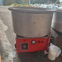 دستگاه پشمک سفید و صورتی