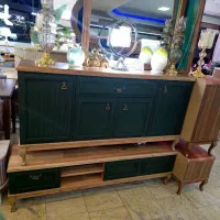 ست آینه کنسول و میز تلوزیون  مدل فلور شرایطی