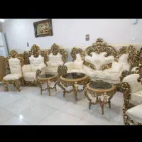 ۷نفره/مبلمان/مبل/راحتی/سلطنتی|مبلمان خانگی و میز عسلی|خمینیشهر, |دیوار