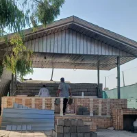 سقف شیروانی آلاچیق سردرب آردواز و تعمیرات|خدمات پیشه و مهارت|تهران, خزانه|دیوار