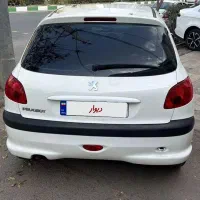 206 سفید تیپ ۲|خودرو سواری و وانت|قم, علی آباد سعدگان|دیوار