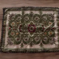 رومیزی قدیمی گیپور،مخمل،ساتن، سفره رومیزی|پرده، رانر، رومیزی|تهران, شهرک غرب|دیوار
