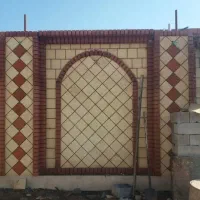 باربیکیو و نمای رومی و آجر|خدمات پیشه و مهارت|دزفول, |دیوار
