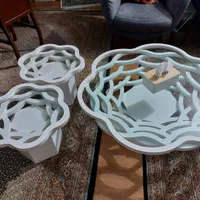میز جلو مبلی و ۲ عسلی|مبلمان خانگی و میز عسلی|تهران, دریان‌نو|دیوار