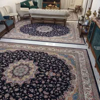 سه تخته فرش۹متری۱۲۰۰شانه۳۶۰۰تراکم دستباف نمادرحدنو