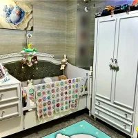 تخت و کمد نوزاد نوجوان