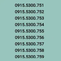 0915.5300.761|سیمکارت|مشهد, شهید فرامرز عباسی|دیوار