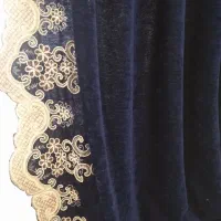 شال پرده دو عدد|پرده، رانر، رومیزی|خرم‌آباد, |دیوار